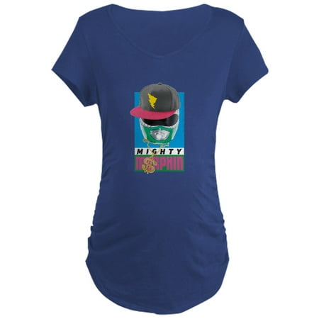 

CafePress - Power Rangers Mighty Mor Women s Maternity T Shirt - Maternity Dark T-Shirt