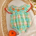 thumbnail image 2 of Toddler Baby Girls Halloween Dresses Kid Little Girls Fall Outfit Casual Cartoon Round Neck A-Line Party Dresses, 2 of 8