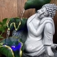 thumbnail image 2 of Inteprter Fuente de para interiores, decoraciones de Buda, decoración de agua corriente, estatua, adornos, decoración de paisaje, artesanías Decoración del hogar, 2 of 6