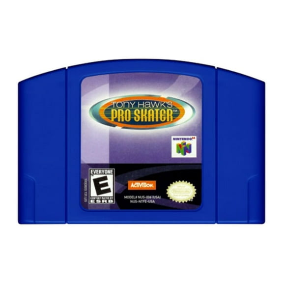 N64 Game Cartridges: Tony Hawk's Pro Skater US Version, Game Card for N64