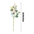 thumbnail image 3 of Honeeladyy Easter Decor, 20.5 Inches Artificial Easter Egg Picks Faux Spring Floral Bunch, Easter Flowers Sprays Stems with Rabbit for Home Centerpiece Vase ill Decor and Easter Celebration, 3 of 6