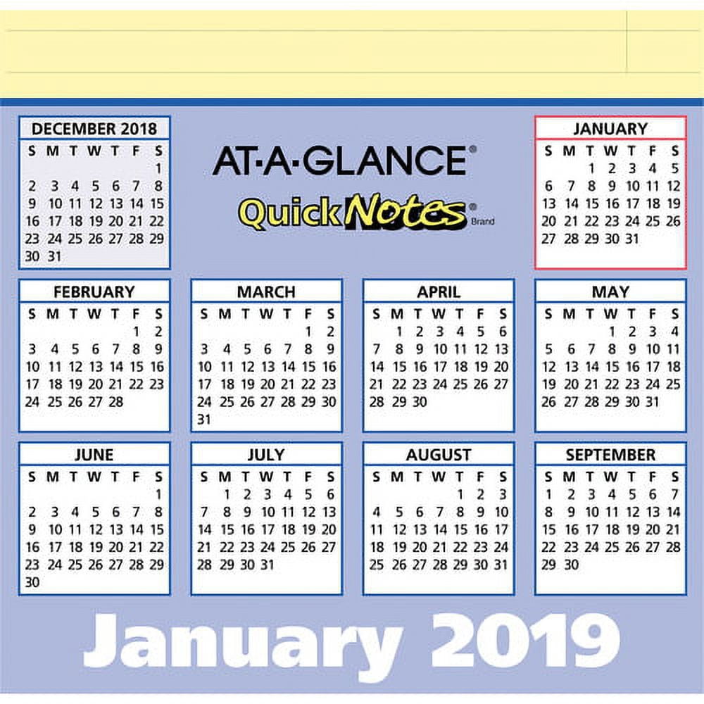 At-a-glance Quicknotes 13-month Compact