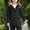 Black, variant on Children's Rain Jacket Girls Lined Raincoat Windbreaker Hooded Jacket for Outdoor Hiking Camping Winter Warm Thermal Windproof Softshell Coat