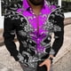 thumbnail image 1 of Primavera y otoño Ropa de lujo para hombres Patrones HD Camisas de traje suaves y cómodas de alta calidad para fiestas, 1 of 6