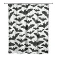 thumbnail image 2 of Creative Products Watercolor Bats 71x74 Shower Curtain, 2 of 2