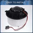 thumbnail image 3 of Conjunto de motor del ventilador HVAC Unique Bargains No.23438987 para Chevrolet Camaro 2010 - 2015 Metal Plástico Negro Blanco 1 Pc, 3 of 6