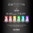 thumbnail image 3 of Bocina Portatil Acteck Glee Pure AP70 Inalambrica Luz LED TWS Blanco AC-936392, 3 of 6