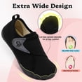 thumbnail image 3 of JOINFREE Women's Slippers Wide Adjustable Non-Slip House Shoes Indoor Outdoor, 3 of 7