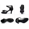 thumbnail image 5 of GOOHOCHY Heels for Women Latin Dance Shoes Women's Miss Size 1 Black, 5 of 8