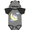 thumbnail image 3 of Inktastic Unicorn Moon Girls Baby Bodysuit, 3 of 5