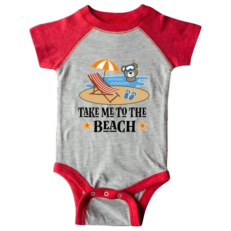 

Inktastic Beach Vacation Florida California Gift Baby Boy or Baby Girl Bodysuit