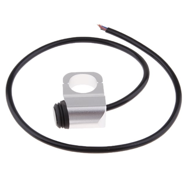 Interruptor de Encendido Apagado Faro Manillar Sunnimix Impermeable 25 Mm 1' Plata
