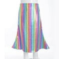 thumbnail image 5 of Cethrio Girls Dance Skirts, Fashion Party A-line Elastic Waist Midi Skirts Multicolor Size 6, 5 of 5