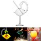 thumbnail image 5 of Billuyoard Linda copa de cóctel, copas de vino, cristalería única para regalo de boda, pez globo para el hogar Organizadores de utensilios de cocina cisne, 5 of 6