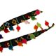 thumbnail image 4 of Cintas de encaje con flecos y borlas de algodón de colores de 1 yarda para coser telas y manualidades. Negro, 4 of 7