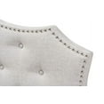 thumbnail image 4 of Baxton Studio Aurora Modern and Contemporary Greyish Beige Fabric Full Size Headboard, 4 of 6