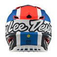 thumbnail image 3 of Troy Lee Designs Se4 Polyacrylite Helmet Quattro Orange Blue size Small, 3 of 7