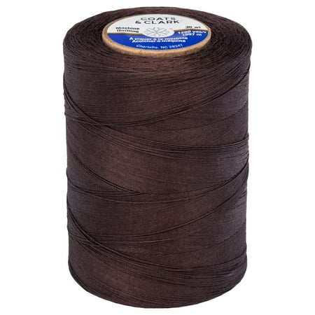 UPC: 0073650912665 | Coats & Clark 100% Cotton Sewing Thread 1200 yd Size 50 Chona Brown