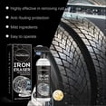 thumbnail image 3 of Iron Eraser Car Rust Remover, Rust Stain Remover for Motorcycle Car Wheels, Decontamination Spray for Cars, 3 of 5