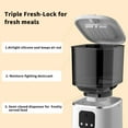 thumbnail image 4 of Smart Pet Feeder 6L Automatic Cat & Dog Food Dispenser, Scheduled & Remote Feeding, App Control, Video Monitoring, Night Vision, Large Capacity, Moisture-Proof Dry Food Machine, 4 of 12