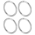 thumbnail image 4 of DEWIN Anneaux Ronds, 10pcs Anneaux Ronds Soudés en Acier Inoxydable Multifonctionnel pour Camping Ceinture Gréement 4x40mm, 4 of 8