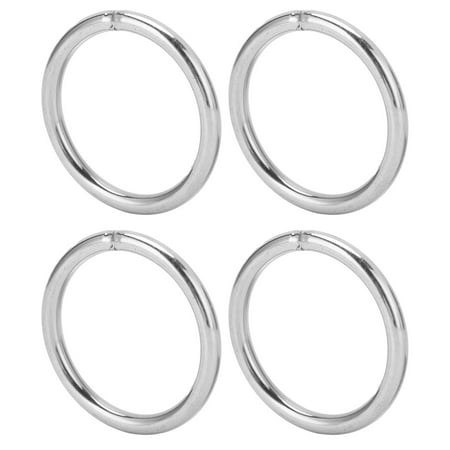 Metal Round Rings, 304 Stainless Steel Light Weight Metal Welded Rings ...