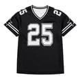 thumbnail image 4 of Women's 2026 Fan Soccer Unisex Casual Printed Crew Neck Short Sleeve Loose Fit Sports Sublimated Football Fashion Top Size L, 4 of 5