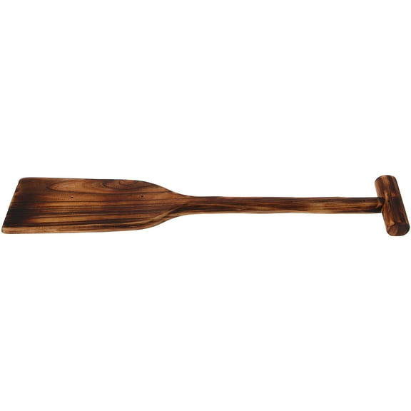 OATIPHO Light Brown Wooden Paddle Wall Hanging Nautical Decor Vintage Style for Coastal Room Accent