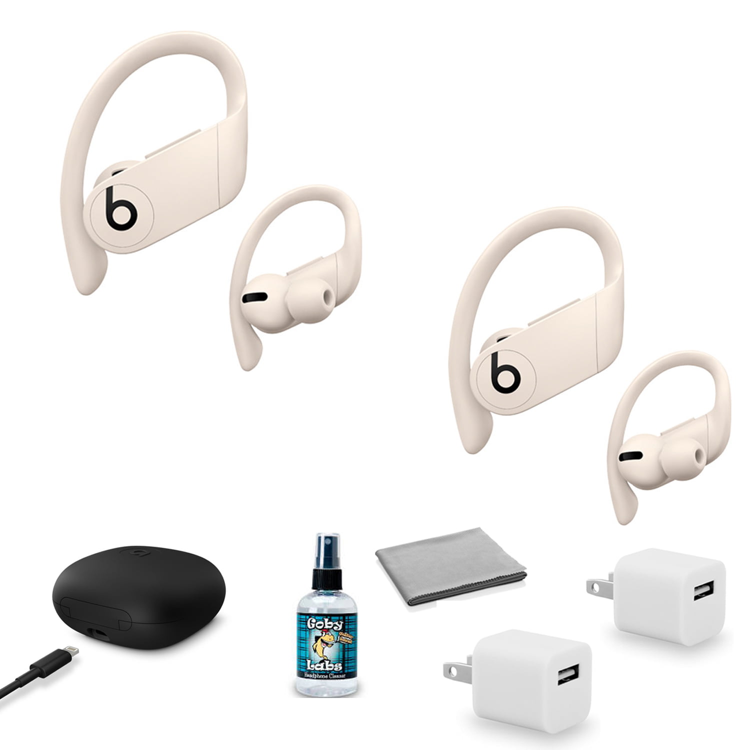 Blue New Headphone Powerbeats Pro Bluetooth Totally Wireless Earphones Ivory 