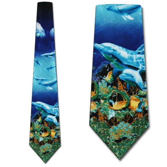 Underwater world Necktie Mens Tie
