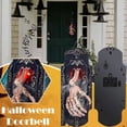 thumbnail image 5 of sruoe Halloween Voice‑Activated Skeleton Hand Doorbell, Light Mist Prank Wall Ornament, Halloween Spooky Accent, Halloween Horror Vibe Decor for Front Door Porch Bar Wall Entryway, 5 of 7