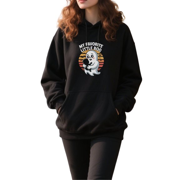 Festive Frights Halloween Hoodie for Men and Women, Unisex Pullover Hooded Sweatshirt, Comfortable Cotton Poly Blend, Casual Seasonal Outfit