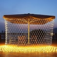 thumbnail image 1 of Luz LED de red de pesca, cadena de luces decorativas impermeables para exteriores, 1 of 5