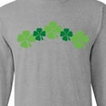 thumbnail image 4 of Inktastic Shamrock Four Leaf Clover St Patricks Long Sleeve T-Shirt, 4 of 5