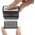 thumbnail image 5 of Trodat 4912 Rectangle Stock 2 Colors Self Inking Rubber Stamp With Deposit Only With Pic, 5 of 6
