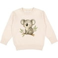 thumbnail image 2 of Inktastic Sleepy Koala Toddler Sweatshirt, 2 of 4