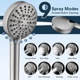 thumbnail image 2 of Ducha de mano filtrante BRIGHT SHOWERS de 9 modos, 2 of 8