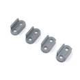 thumbnail image 1 of Vogacara 4 piezas 1/16 escala RC coche hoja suspensión resorte montaje resortes Base reemplazo para WPL B14/B16/B24/B36 negro gris Type3 NO3, 1 of 6