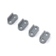 thumbnail image 1 of Vogacara 4 piezas 1/16 escala RC coche hoja suspensión resorte montaje resortes Base reemplazo para WPL B14/B16/B24/B36 negro gris Type3 NO3, 1 of 6