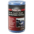 thumbnail image 2 of Ironton Easy-Tear Microfiber Towel Roll, 75-Ct., 12in. x 12in., Lint Free, Auto Detailing, Reusable, Washable, Cleaning Cloths, Home, Garage, Shop, Ultra Absorbent, 2 of 2