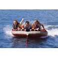 thumbnail image 3 of AIRHEAD AHGF-3 G-Force 3 Triple Rider Inflatable Towable Tube w/ 60' Tow Rope, 3 of 4
