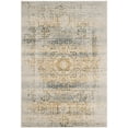 thumbnail image 2 of Safavieh Evoke Collection EVK232C Ivory and Blue Area Rug (6'7" x 9'), 2 of 2