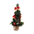 thumbnail image 2 of Decoraciones de Halloween, adornos de Halloween, regalos de Halloween, árbol de Navidad, mini mesa de Navidad, decoración para el hogar, decoración navideña, accesorios de fiesta de Navidad, flocado r, 2 of 7