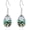 Abalone Filigree, variant on Filigree Earrings 925 Sterling Silver Vintage Dangle Drop Leverback Earrings with March Birthstone Bohemian Filigree Jewelry Gifts for Women