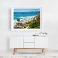 thumbnail image 2 of The Pier in San Clemente - San Clemente California Photography Beach Coastal Ocean Palm Tree Waves Scenic Summer White Framed Wall Art Print 18 x 24 inches, 2 of 3