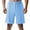 Light Blue, variant on ITSAME Men's Performance Shorts, Flat Front Active Stretch Drawstring Casual Golf Shorts with Pockets Gray 3XL