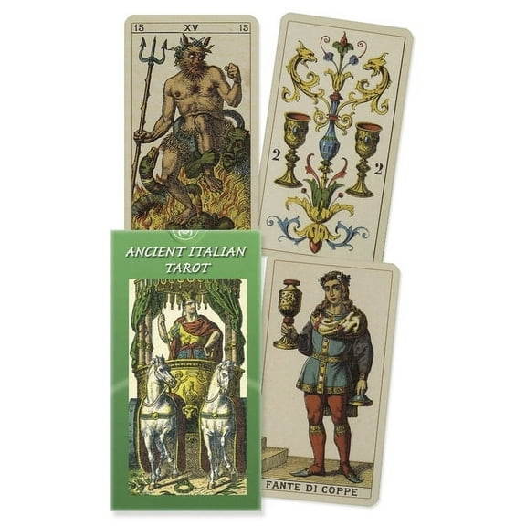 Lo Scarabeo Decks Ancient Italian Tarot, (Hardcover)
