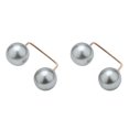 thumbnail image 1 of (2-Pack) Rinsvye Breast Needle Sweater Shawl Pin with Pearl Brooch To Wedding Pin Clothes From Falling off Dress Pin Durable and Practical, 1 of 4