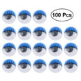 thumbnail image 1 of Pixnor Blue 8mm Wiggly Googly Eyes for DIY Craft Decor (100 Count), 1 of 8