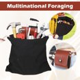 thumbnail image 3 of Jumpingount Bolsa de forraje de lona para aplicaciones amplias Bolsa de forraje práctica y práctica Bolsa de forraje de lona Viajes, Equipaje y Accesorios Varios Negro, 3 of 6